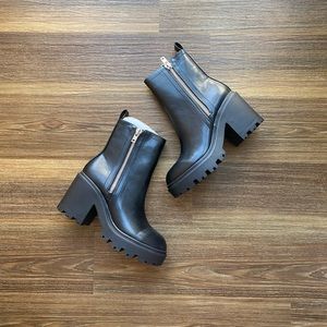 Urban Outfitters Zip Up Boots